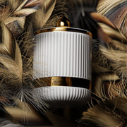 Velouté scented candle is as luxurious and smooth as bird's feathers